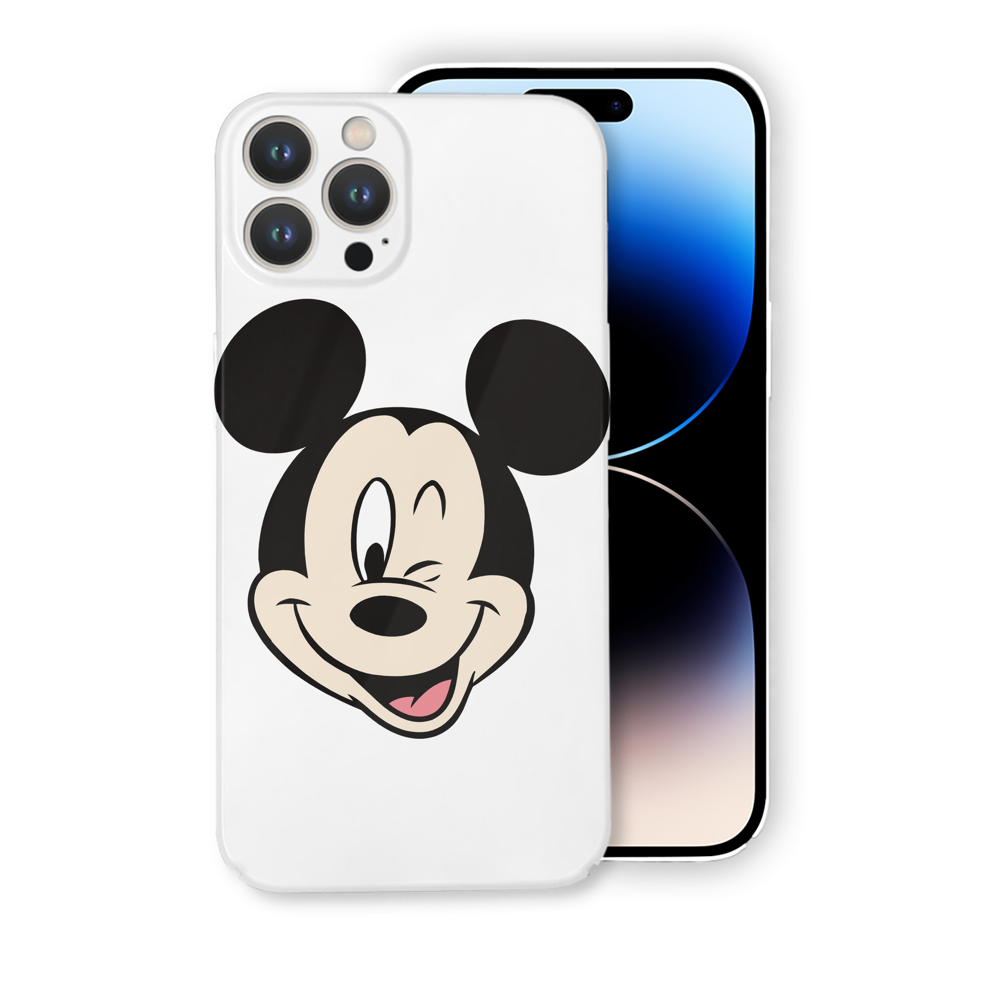 （画像用） ミッキーマウス Mickey Mouse 【iPhone 14シリーズ対応】ハードケース